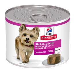Hill's Science Plan Canine Mature Mousse Small & Mini Ternera 