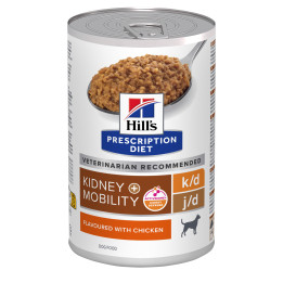 Hill's Prescription Diet k/d + mobility alimento húmedo para perros con Pollo - lata