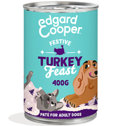 Lata comida húmeda de Pavo para Perros | Edgard & Cooper