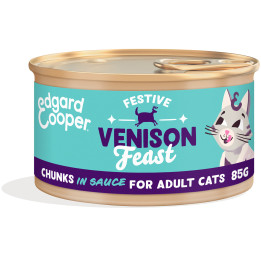 Trocitos de venado en salsa para gatos | Edgard & Cooper