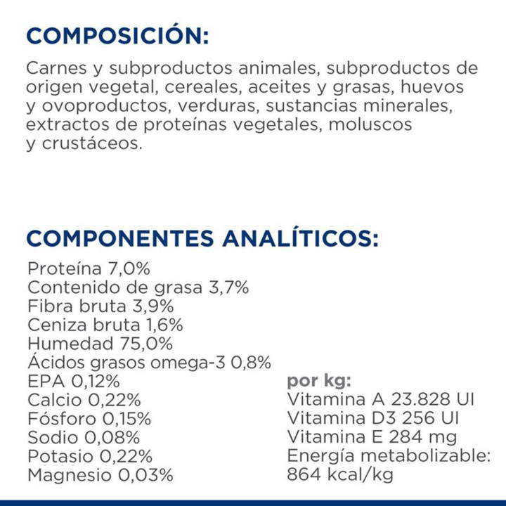 Hill's Prescription Diet Metabolic + Mobility Control de Peso alimento húmedo para perros