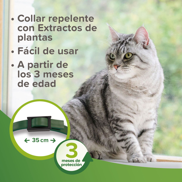 Collar Bio Band Repulsivo para Gatos con Extracto de Margosa