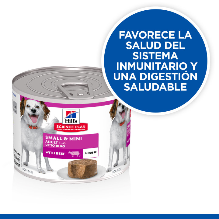 Hill's Science Plan Adult Mousse Small & Mini Ternera