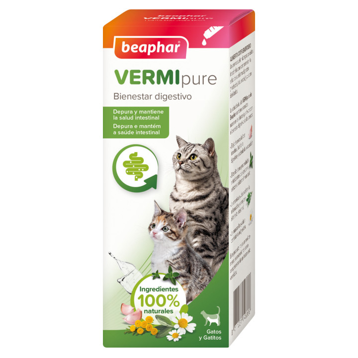 Vermi Pure Solución oral antiparasaitaria - PiensoyMascotas