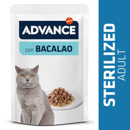 Advance Adult Cat Sterilized Codfish Wet