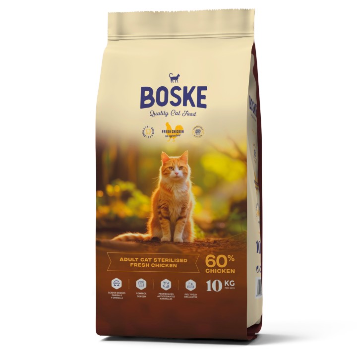 Boske Adult  Sterilised Cat Fresh Chicken 