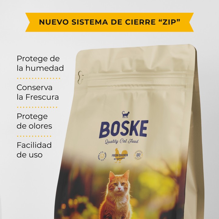 Boske Adult  Sterilised Cat Fresh Chicken 