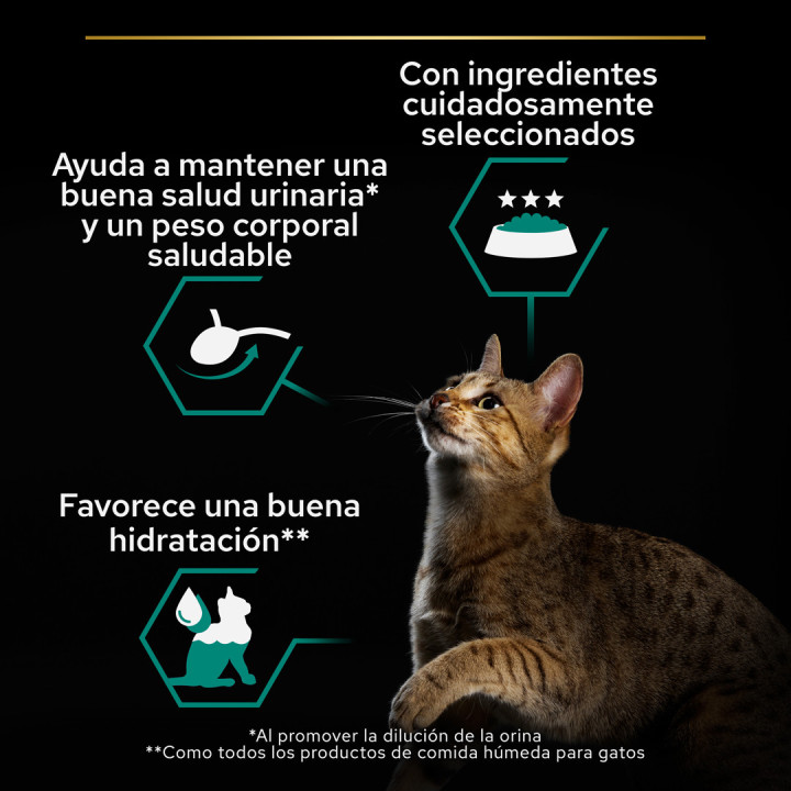 Purina Pro Plan Gato Adulto Lata Sterilised Maintenance Terrina con atún y salmón