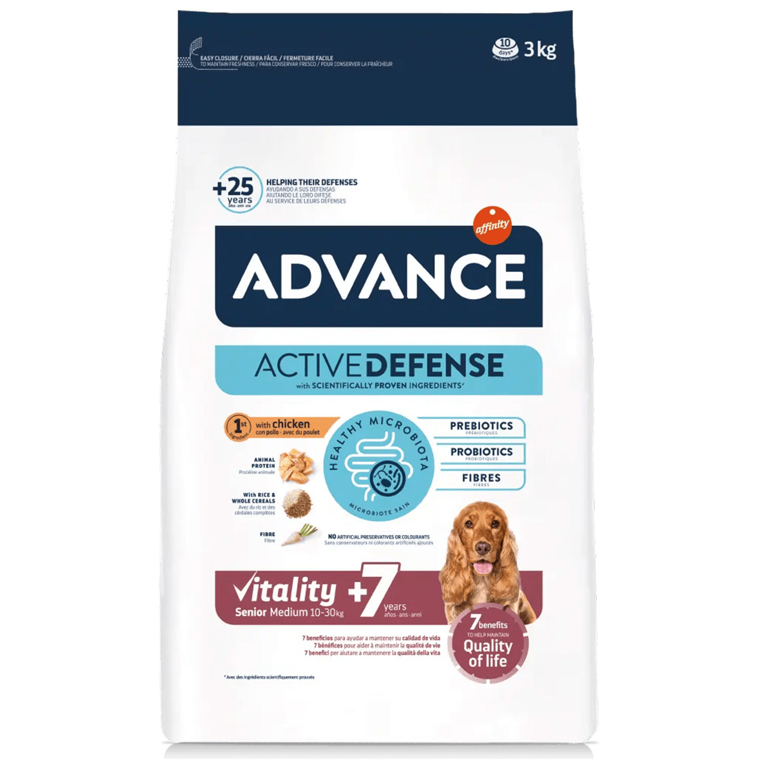 Advance tamaños perro