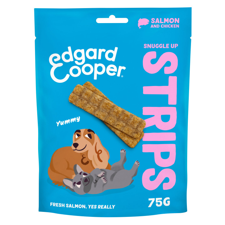 Tiras para Mimar de Salmón y Pollo | Premios para perros 