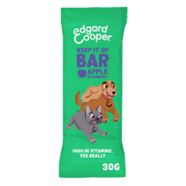 Edgard & Cooper, barrita sin cereales de manzana y arándanos 