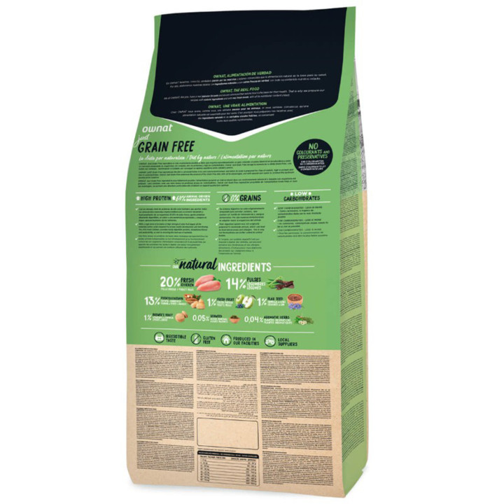 Ownat just Grain Free Light Dog