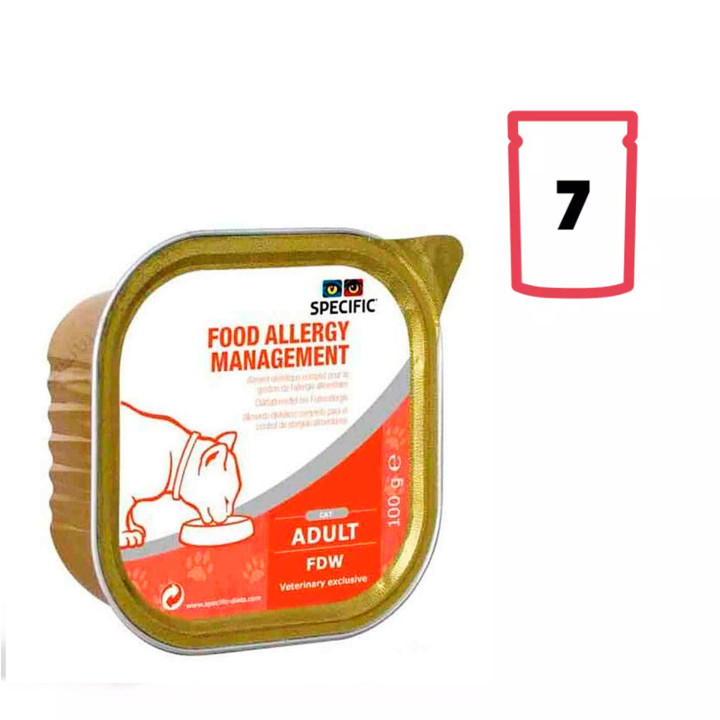 Specific Food Allergy Management FDW, Comida húmeda para gatos - Kompymascotas