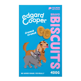 Edgard & Cooper, galletas de salmón y pollo para perros