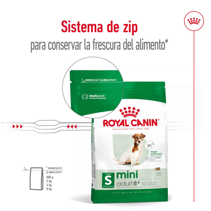 Royal Canin Mini Mature +8, pienso para perro - Kompymascotas