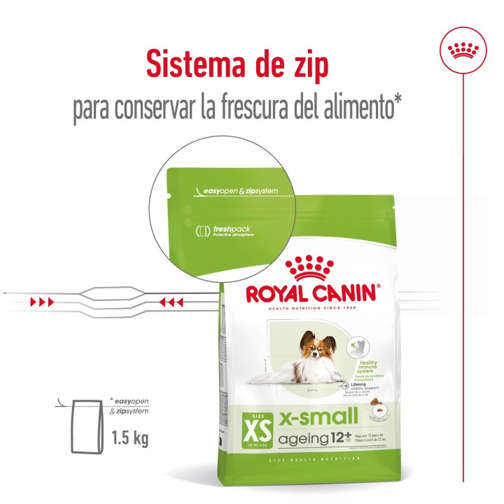 Royal Canin X-Small Ageing +12 Pienso para perros - Kompymascotas