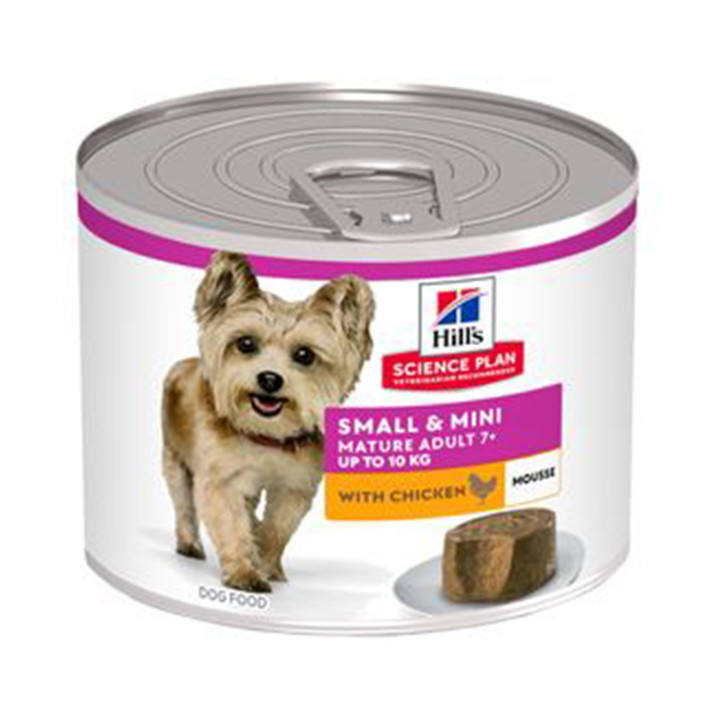 Hill's Science Plan alimento húmedo para perros mayores con pollo
