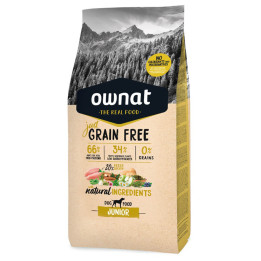 Ownat grain free just junior -PiensoyMascotas