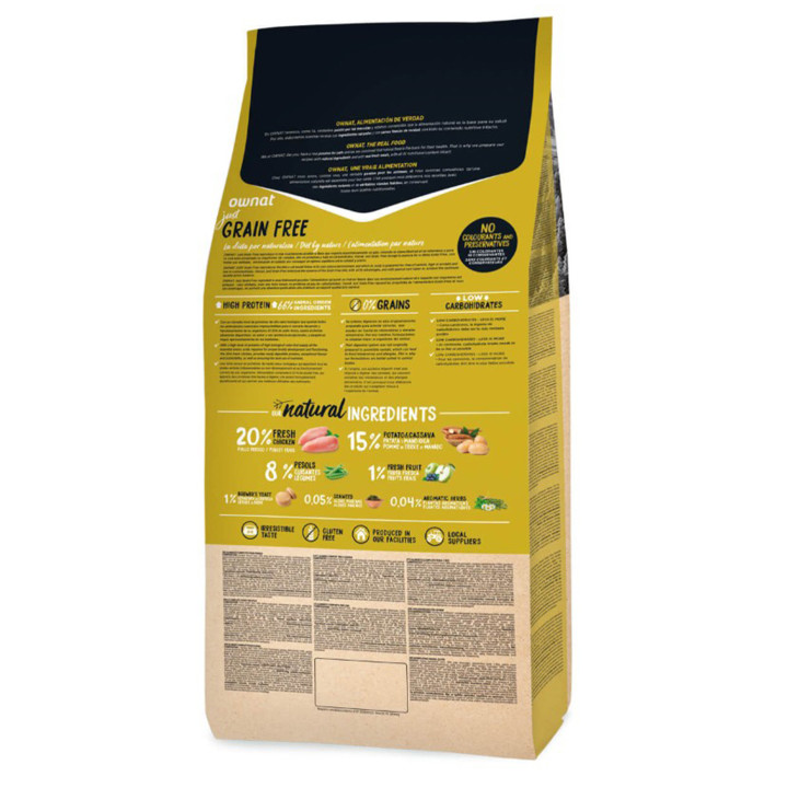 Ownat grain free just junior -PiensoyMascotas