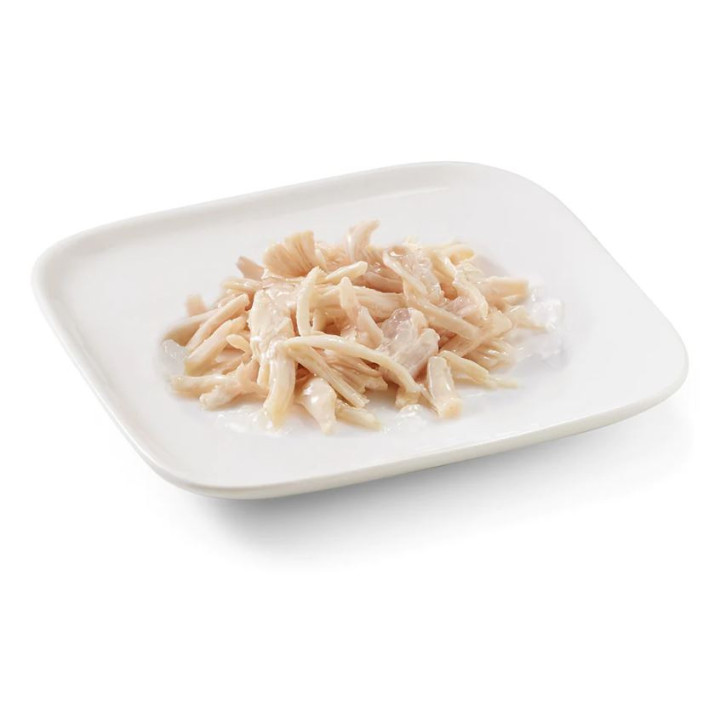 Schesir adult filetes pollo lata para perros-PiensoyMascotas