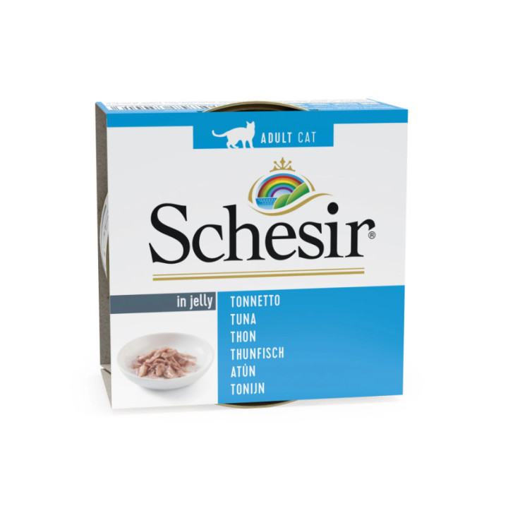 Schesir Atún en Gelatina para Gatos