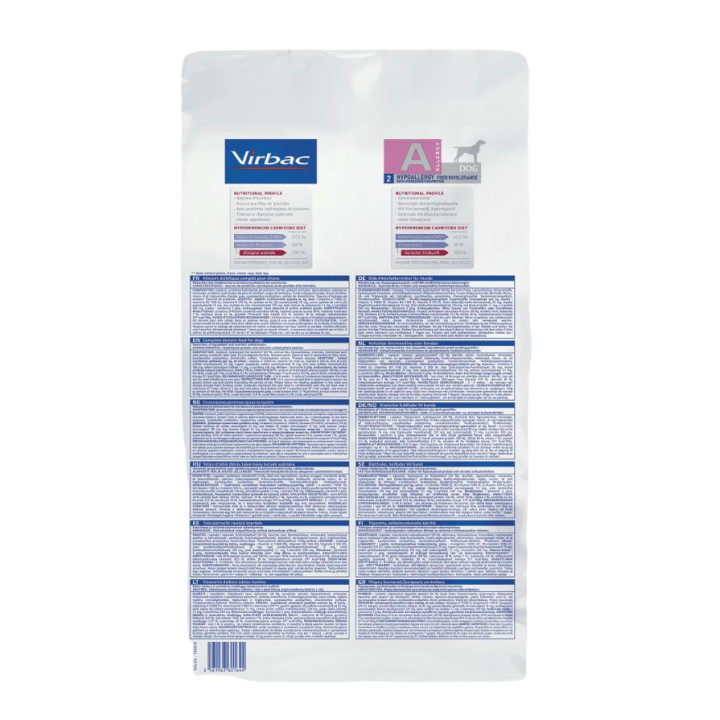 Virbac Veterinary HPM Allergy - A2 Hypoallergy-PiensoyMascotas