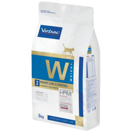 Virbac Veterinary HPM Weight - W2 Weight loss & Control para gatos