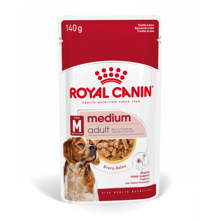 Royal Canin Medium Adult comida húmeda para perro adulto de razas tamaño mediano