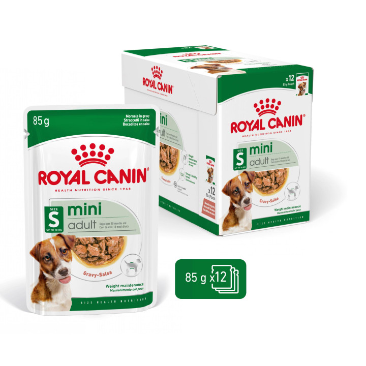 Royal Canin Mini Adult comida húmeda para perro adulto de razas tamaño pequeño