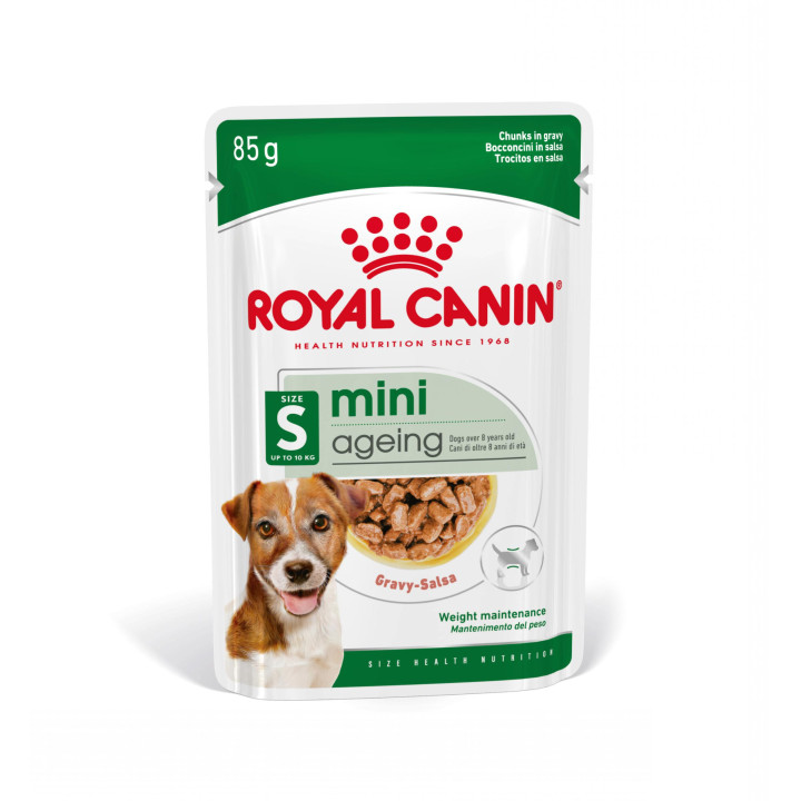 comida húmeda Royal Canin Health Nutrition Mini Ageing 12+ - Kompymascotas