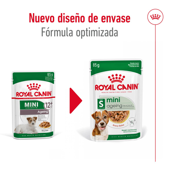comida húmeda Royal Canin Health Nutrition Mini Ageing 12+ - Kompymascotas