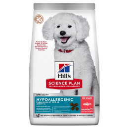 Hill's Science Plan Hypoallergenic alimento para perros adultos de razas pequeñas y mini con salmón