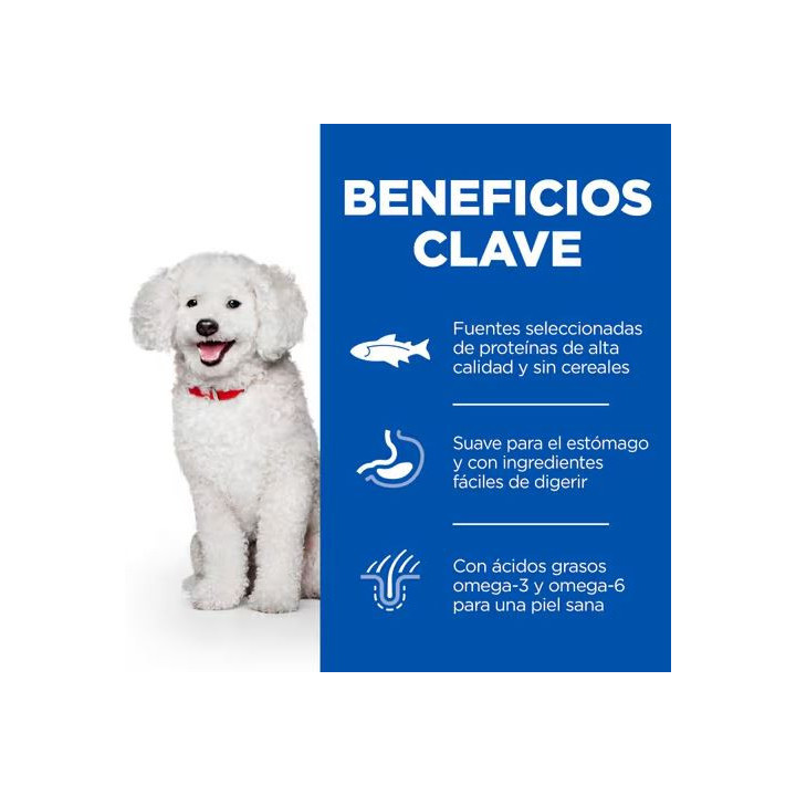 Hill's Science Plan Hypoallergenic alimento para perros adultos de razas pequeñas y mini con salmón
