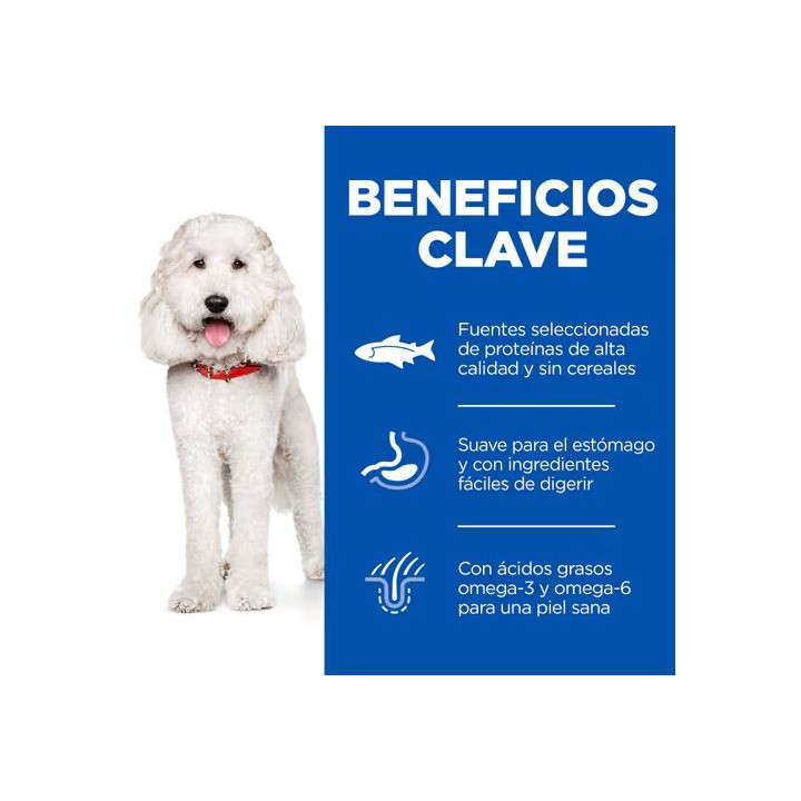 Hill's Science Plan Hypoallergenic alimento para perros adultos de razas medianas con salmón