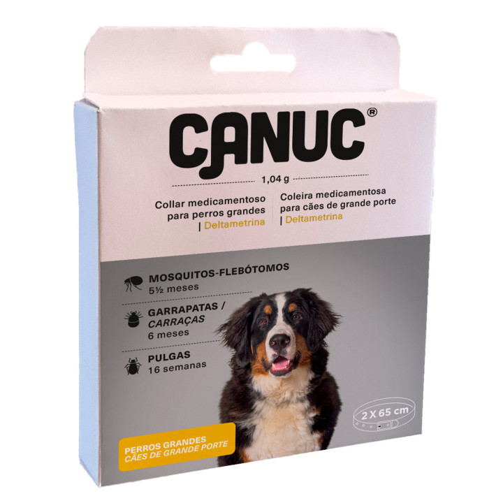CANUC Collar antiparasitario para perros