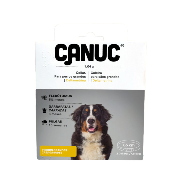 CANUC Collar antiparasitario para perros