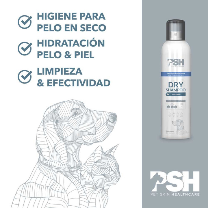 PSH Champú limpieza en seco