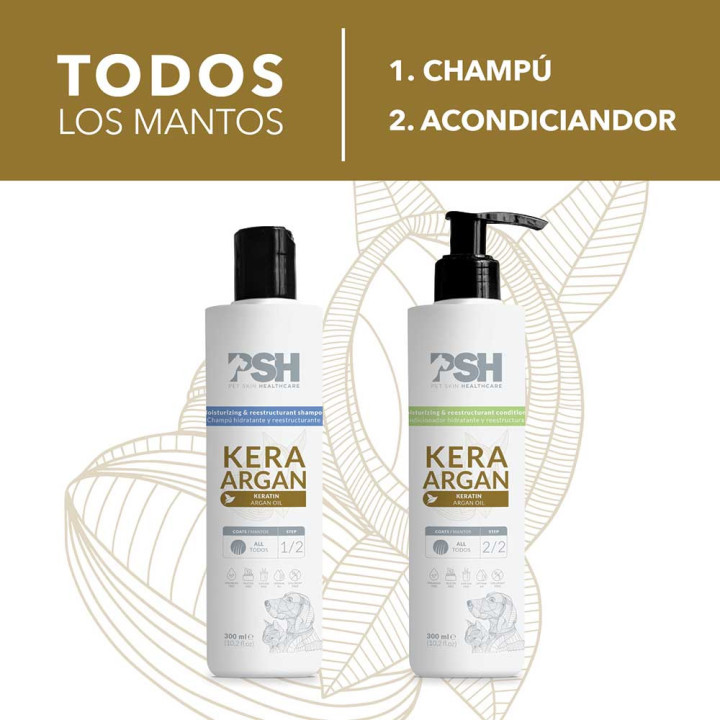Champú Kera Argan - kompymascotas.com