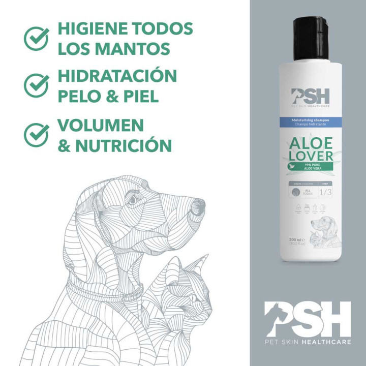 PSH Champú Aloe Lover 