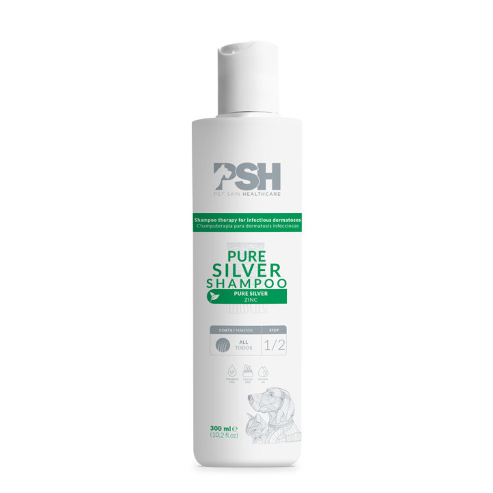PSH Champú Pure Silver