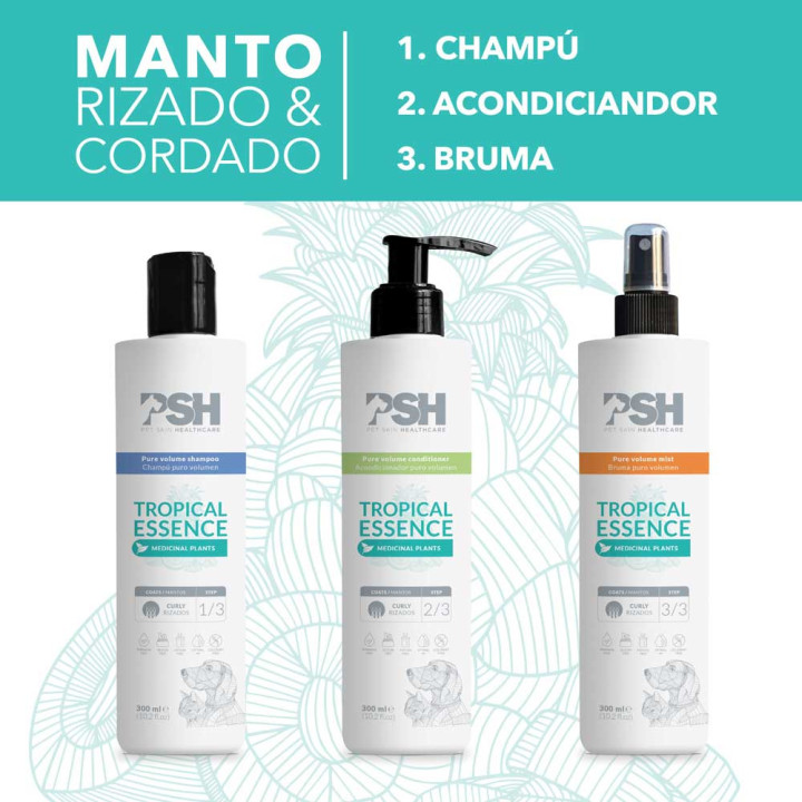 PSH Champú Tropical Essence – Manto Rizado