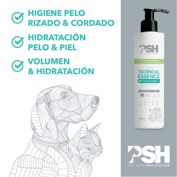 PSH Acondicionador Tropical Essence – Manto Rizado