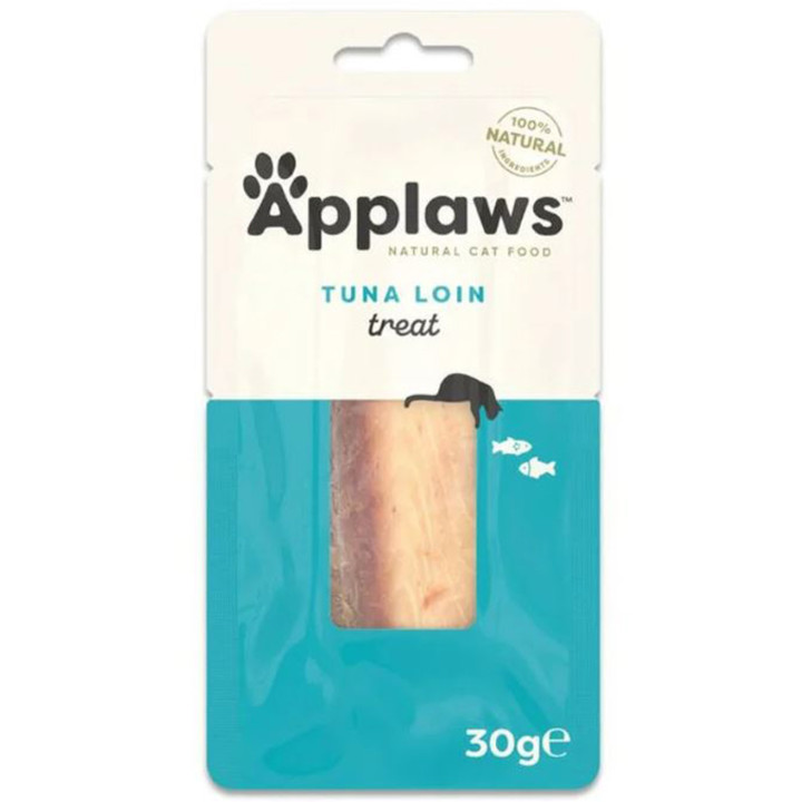 Applaws snack lomo de atún, golosinas para gato - Kompymascotas