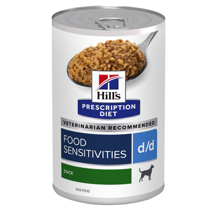 Hill's Prescription Diet d/d Sensibilidades Alimentarias alimento húmedo para perros pato