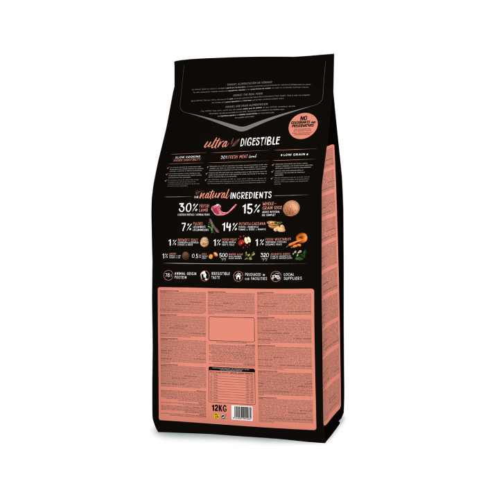 Máxima Medium Lamb & Rice, pienso para perros - Kompymascotas