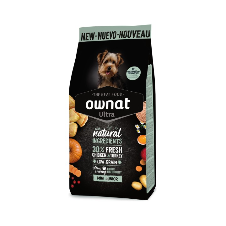 Ownat Ultra mini junior, pienso para cachorros - Kompymascotas