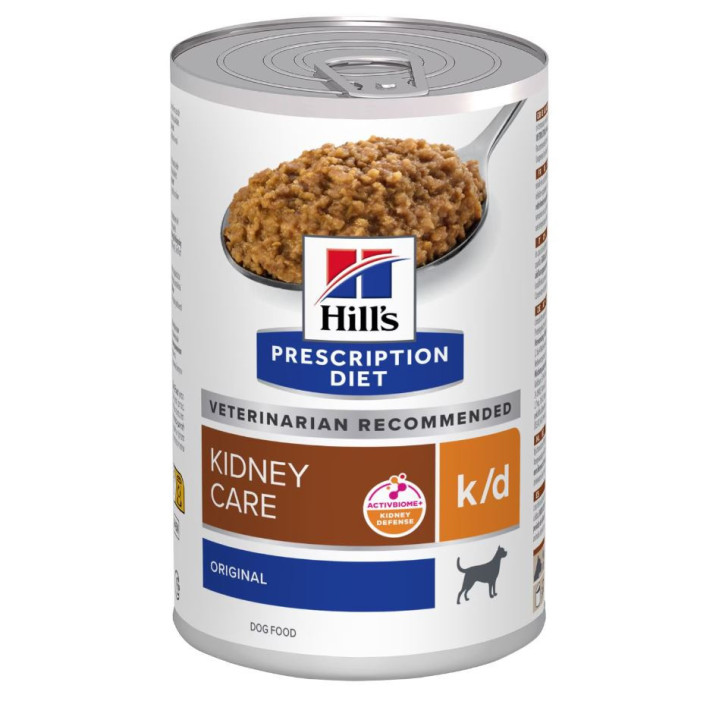 Hill's Prescription Diet Canine k/d, comida húmeda veterinaria - Kompymascotas