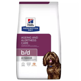 Hill's Prescription Diet b/d Envejecimiento alimento seco para perros con pollo