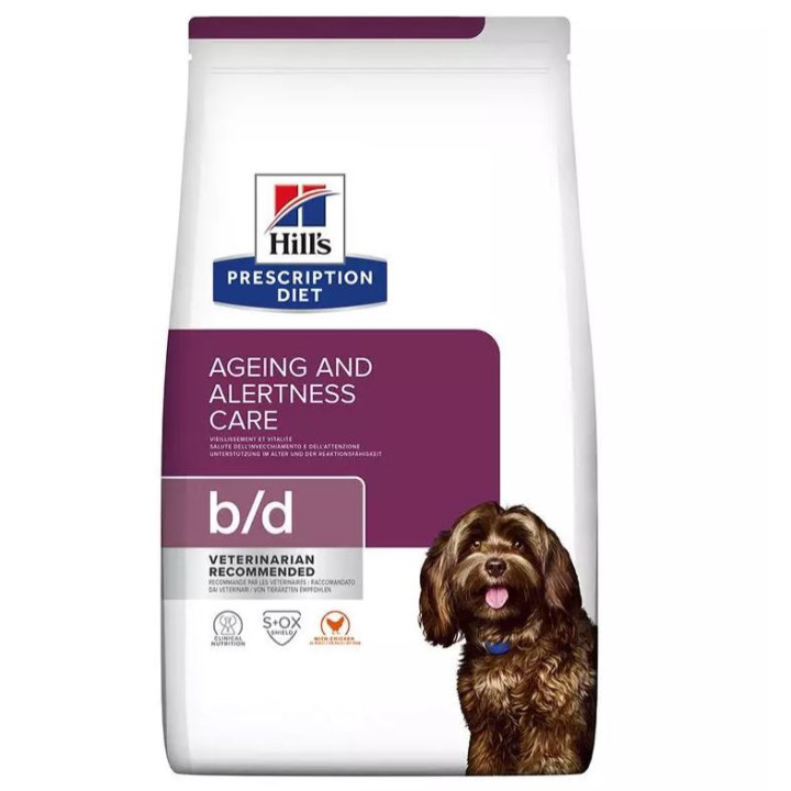 Hill's Prescription Diet b/d Envejecimiento alimento seco para perros con pollo