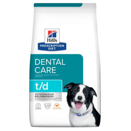 Hill's Prescription Diet t/d Cuidado Dental alimento seco para perros con pollo